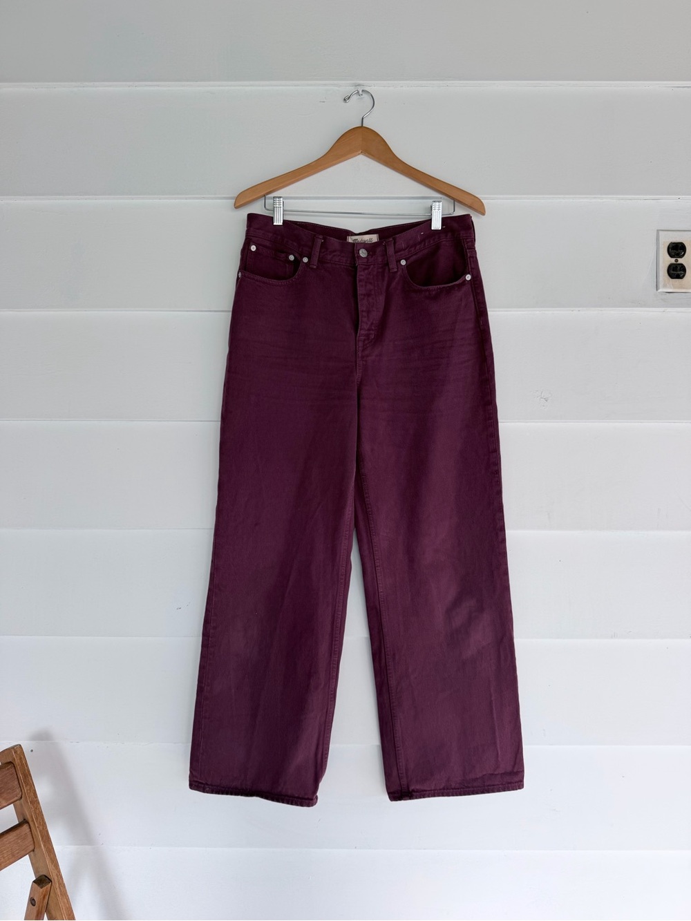 Madewell Low Slung Baggy Jean